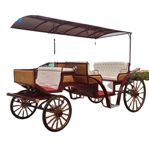 Carruaje de caballos eléctrico personalizado Hengyisheng para 8 personas para bodas al aire libre Estructura de acero Nueva condición 2 años - Product Image 1
