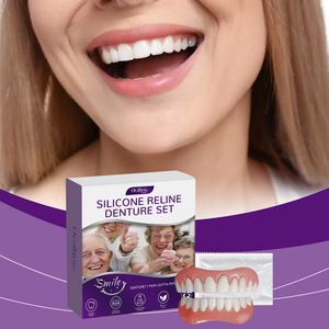 Kit de prothèses dentaires en silicone à succès pour un sourire parfait et confiant, avec placage blanchissant - Product Image 1