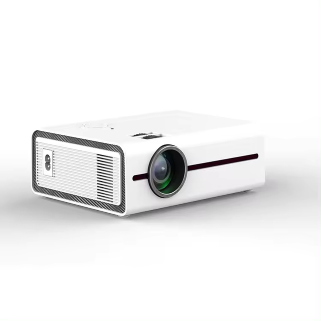 2026 New Design LED Projector Mini Portable HTP GP18 with 1500 Lumens 1080P HD Android 9 for Business & Education