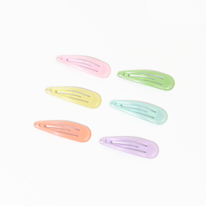Bphne <span class=keywords><strong>Kids</strong></span> Buntes Haar Zubehör Emaille Bb Clip Oil Drop Snap Haars pange für Frauen Mädchen - Product Image 2