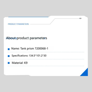 고정밀 광학 유리 <span class=keywords><strong>Prism</strong></span> 7200068-1 매끄러운 표면 처리를 위한 강력한 광 투과기 - Product Image 6