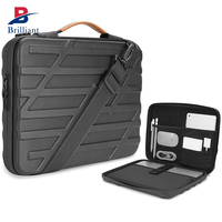 Brillant personnalisé étanche Eva coque rigide voyage étui pour ordinateur portable Portable léger haute qualité étuis pour ordinateur portable