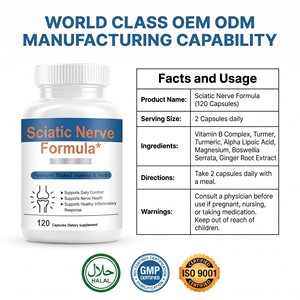 Complément de soutien sciatique personnalisé OEM, enrichi en pois AlphaPalm et <span class=keywords><strong>complexe</strong></span> de vitamine <span class=keywords><strong>B</strong></span>, pour un confort optimal - Product Image 5