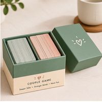 Jeu de cartes interactif et amusant pour la construction de relations romantiques, jeu de cartes pour couples pour des rendez-vous intimes