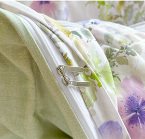 Set <span class=keywords><strong>Copripiumino</strong></span> e Lenzuola in Cotone Lavato di Lusso, Morbido al Tatto, per Letto King Size, con Federe, per Casa, <span class=keywords><strong>Rosa</strong></span> - Product Image 5