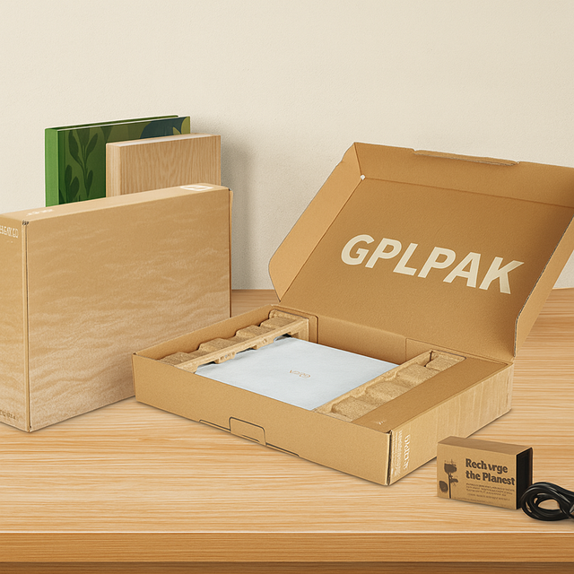 Wholesale Custom Printed Logo Laptop Box Folding Mailing Box Simple Design Corrugated Packaging Mailer Boxes