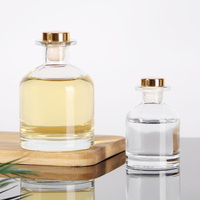 Flacon Vide de Diffuseur à Bâtonnets d'Arômes en Verre Brun Mat de 150 ml pour Emballage