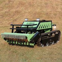 Tondeuse à gazon sur chenilles télécommandée diesel CE EPA 800mm 1000mm 1200mm pour jardin et chantier agricole - Prix de gros
