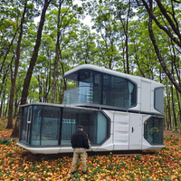 Mini maison modulaire bureau préfabriqué modulaire Portable conteneur maison pour dortoir maison Machines Camping maison modulaire