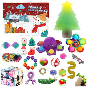 2023 vente chaude Anti Stress presser jouets sensoriel noël Fidget jouets Pack ensemble Fidget jouet <span class=keywords><strong>calendrier</strong></span> de l'avent - Product Image 3