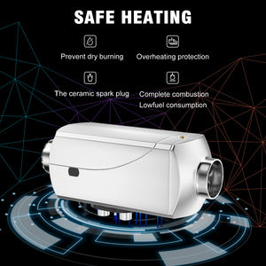 Chauffage de cabine diesel 12V 8KW en alliage d'aluminium avec nouveau thermostat pour systèmes de climatisation et utilisation en stationnement - Product Image 4