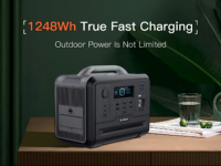 Station d'alimentation portable SAMAS N033 UPS LiFePo4 avec cellule de batterie, onde sinusoïdale pure, puissance réglable 800W-3300W