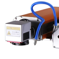 Nouvelle machine de marquage laser CO2 30W à vente chaude, CNC, prise en charge des formats BMP/PLT, pour sacs en plastique, câbles, fils, bouteilles en PET