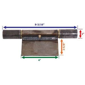 Charnière de porte de rampe en acier de haute qualité de 10 ''avec raccord de graisse à vendre - Product Image 5