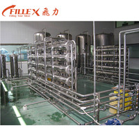 Système de médias filtrants RO Purification de la membrane d'eau potable Machines de traitement de l'eau par osmose inverse Minera