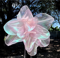Nylon 66 Ripstop cerf-volant Parachute 10D 30D 70D ignifuge Pu Organza robe de mariée disponible décor imprimé robe en maille