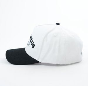 Casquette de baseball en coton à 5 panneaux de haute qualité pour homme, logo brodé bicolore, casquette structurée - Product Image 2
