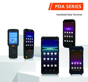 أجهزة جمع بيانات PDA المحمولة بنظام أندرويد 11.0 ، هاتف ذكي لوجوي صناعي ، باركود NFC ، نظام أندرويد Pda وعرة ، 5.5 بوصة