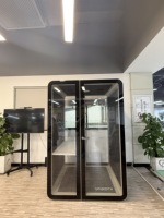 UNIBOOTH-Espace de travail mobile de conception moderne multifonctionnel et durable pour la maison, le bureau, la salle de sport et l'appartement