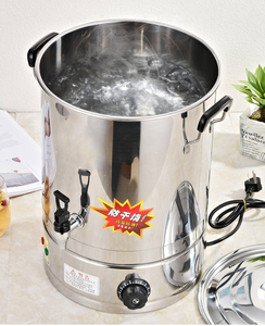 Commercial Hotel Catering Stainless Steel Electric Water Boiler Round Dispenser <strong>for</strong> Milk <strong>Tea</strong> Coffee <strong>for</strong> Kettles and <strong>Urns</strong> - Product Image 2