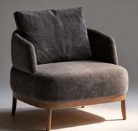 Canapé simple en tissu moderne et épuré pour bureau de vente, réception, négociation, chaise de loisirs, mobilier de salle d'exposition, hôtel
