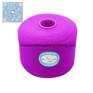 Hilo de Poliéster Semibrillante 100% Hilado 62/<span class=keywords><strong>2</strong></span> 62/3 42/<span class=keywords><strong>2</strong></span> Blanco para Tejer y Coser 1kg/cono 1.4175kg/cono Bolsa Tejida Cartón - Product Image 6