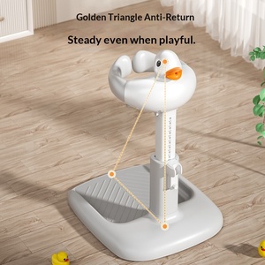 New PP <b>Baby</b> <b>Bath</b> Racks Anti-Crush Adjustable Height <b>Baby</b> <b>Bath</b> Tub Cartoon Non-slip Shower <b>Stand</b> for Toddlers - Product Image 2