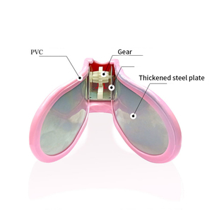 LADYGLOW Entraîneur Portable des Muscles du Plancher Pelvien en ABS, <span class=keywords><strong>Appareil</strong></span> Rotatif pour Exercices de Kegel, Antidérapant, pour l'Entraînement des Cuisses et des Jambes - Product Image 3