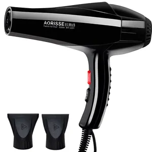 Original Concentrator Nozzle Professional Hair dryer AC Motor 2200W 3Speed Automatic Blow Salon Dryer