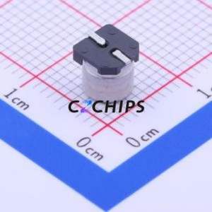 Condensateur électrolytique en aluminium SMD EEE0JA220NR, SMD, D5xL5.4mm 22uF 20% 6.3V 29mA-120Hz - Product Image 2