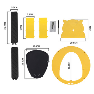 Piège à souris automatique à rabat, à réinitialisation automatique, à semi-conducteurs, <span class=keywords><strong>pour</strong></span> <span class=keywords><strong>intérieur</strong></span> et extérieur, réutilisable, attrape-rats, compatible 5 gallons - Product Image 3