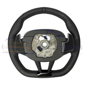 Volant en cuir modifié HJX Black Series pour M8 8 7 X7 6 GT M5 5 X5 X4 X3 F10 E70 E90 ZC-I7-P101 - Product Image 3