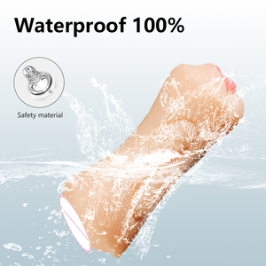 Produit phare : Poupée de masturbation manuelle en silicone pour hommes, avec poitrine volumineuse couleur chair, et Godet de masturbation masculin (type 'Airplane Cup') - Product Image 6