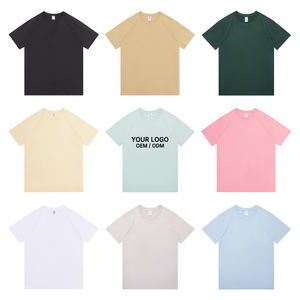 Vente en gros personnalisé T-shirt pour <span class=keywords><strong>homme</strong></span> Vêtements d'équipe d'entreprise Promo léger et durable Logo en relief imprimé en coton col rond manches courtes - Product Image 1