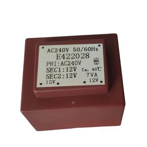 Transformateur d'isolement de sécurité encapsulé en résine époxy EI42 AC240V vers 12V 7VA 50/60Hz à <span class=keywords><strong>vendre</strong></span> - Product Image 1