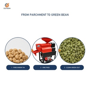 Macchina per la Sbucciatura dei Chicchi di Caffè, Capacità 100-200kg/h, Tasso di Decorticazione del 99%, Elettrica Mobile per Uso Agricolo - Product Image 5
