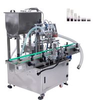Máquina de Llenado de Botellas con Bomba de Engranajes de Doble Cabezal de Alta Precisión, Sistema de Alimentación por Tolva para Producción Industrial de Jabón Líquido