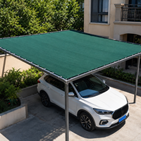Filet d'ombrage pour jardin domestique 4mx5m, toile d'ombrage pour patio, cour, balcon et couverture d'ombrage pour cour intérieure