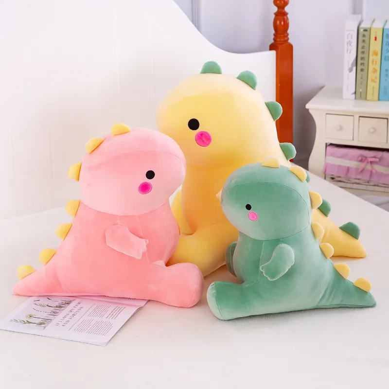 Peluche dinosaure Kawaii pour enfant, jouet de dessin animé, Animal en peluche, Dino, cadeaux, nouvelle collection 2022, vente en gros, usine chinoise