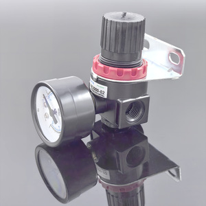 ตัวควบคุมลม Baocn รุ่น Ar2000-02 พร้อมเกจวัดแรงดัน สำหรับใช้กับไส้กรองอากาศแบบกระบอก - Product Image 1