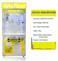 Machine à griffes commerciale à monnayeur pour jouets et prix, avec accepteur de billets, pour centre de divertissement familial et salle d'arcade