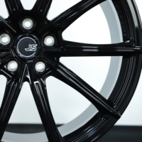 Jantes en alliage d'aluminium forgé noir brillant SRD 15-30 pouces, jantes personnalisées ET PCD pour Mercedes BMW Audi Porsche Hilux LC Maserati Tesla
