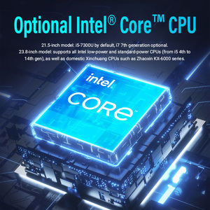 Computadora Todo en Uno de 21.5 y 23.8 Pulgadas con Carga Solar, <span class=keywords><strong>Batería</strong></span> LiFePO4 de 230WH, Tarjeta SIM 4G 5G para Hospital, PC Industrial Todo en Uno de Escritorio - Product Image 4