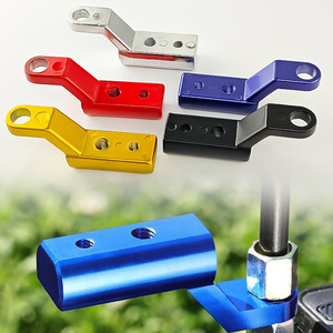 Soporte de Espejo Retrovisor para Motocicleta Qiangye CNC, Extensión de Aleación de Aluminio para Modificación de Scooter y Motocicleta - Product Image 1