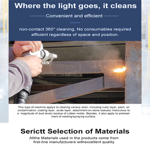 Лазерная установка Bing Yan для удаления ржавчины 1500 Вт, 2000 Вт, 3000 Вт для обработки металлических поверхностей, дерева, камня, масла, монет - Product Image 4