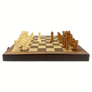 Juego de Mesa 2 en 1 de Madera Premium en Oferta, Ajedrez y Damas, Juego de Regalo para el Desarrollo de la Inteligencia y la Educación Temprana de los Niños - Product Image 5