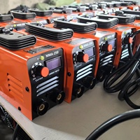 Mini soudeuse à arc électrique 110V MMA-250 pas chère, machine à souder 250 ampères, mini soudeuse