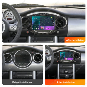 MEKEDE M6 M7 7870 Android GPS Navigation Car-play Auto 8core 3D Real-time Dynamics WIFI 12 + 256G pour BMW <span class=keywords><strong>Mini</strong></span> 2004-2006 9 Inch - Product Image 2
