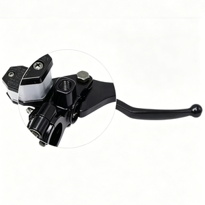 Levier de <span class=keywords><strong>frein</strong></span> hydraulique <span class=keywords><strong>avant</strong></span> droit pour moto, compatible avec les modèles <span class=keywords><strong>50cc</strong></span>, 125cc, 150cc, 250cc, GY6, Dirt Pit Bike, Scooter, ATV - Product Image 4