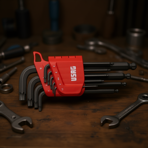 ชุดประแจหกเหลี่ยมยูแซก 8 ชิ้น แบบเมตริก รูปตัว L พร้อมกล่อง - Product Image 3